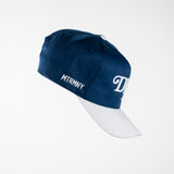 Matrimoney Lone Star Script DTX Snapback Hat (Curved Bill) - Navy/White