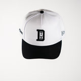 Matrimoney DTX Snapback Hat (Curved Bill) - White/Black
