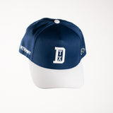 Matrimoney DTX Snapback Hat (Curved Bill) - Navy/White