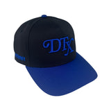 LIMITED EDITION - Matrimoney Home Court Lone Script Snapback - (Black/Royal)