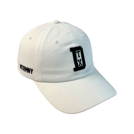 Matrimoney DTX Strapback Dad Hat - White/Black