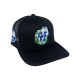 LIMITED EDITION - Matrimoney Home Court Trucker - (Black)