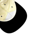 Matrimoney DTX Snapback Hat (Curved Bill) - Off White/Black