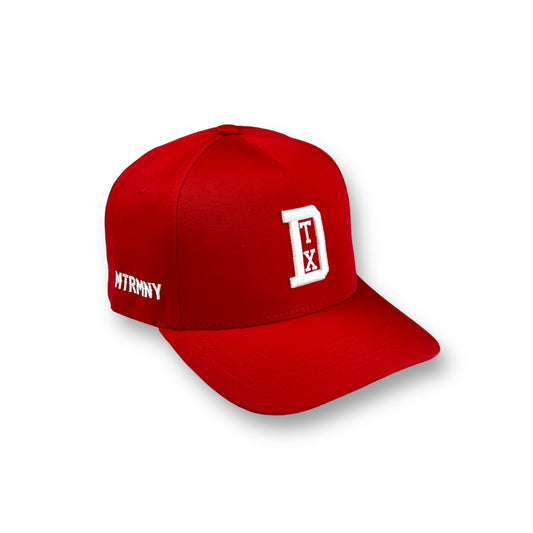 Matrimoney DTX Snapback Hat - Red/White