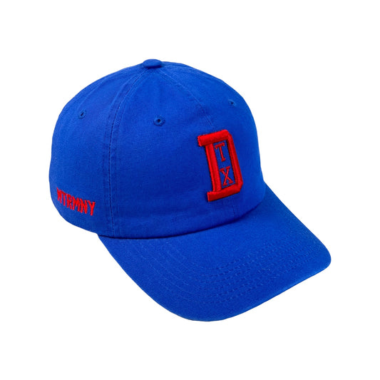 Matrimoney DTX Strapback Dad Hat - Royal/Red