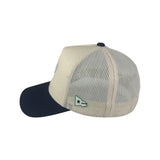 LIMITED EDITION - Matrimoney Home Court Trucker - (White/Navy/Green)