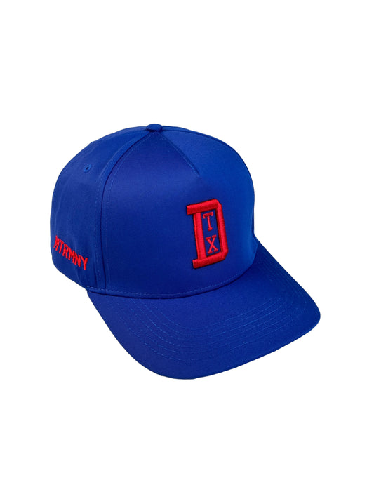 Matrimoney DTX Snapback Hat - Royal/Red