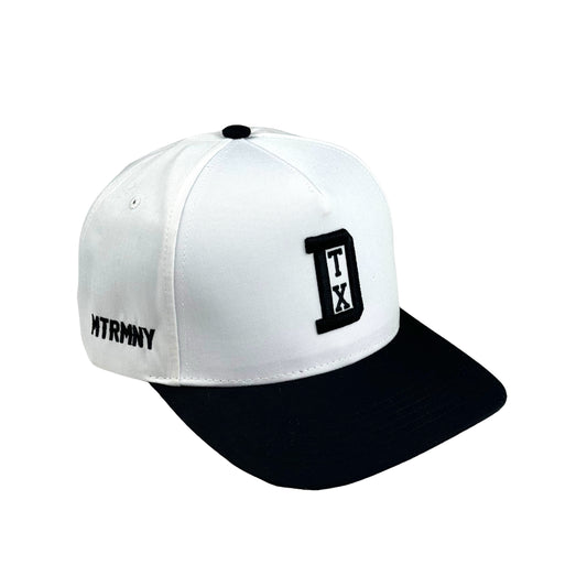 Matrimoney DTX Snapback Hat - White/Black