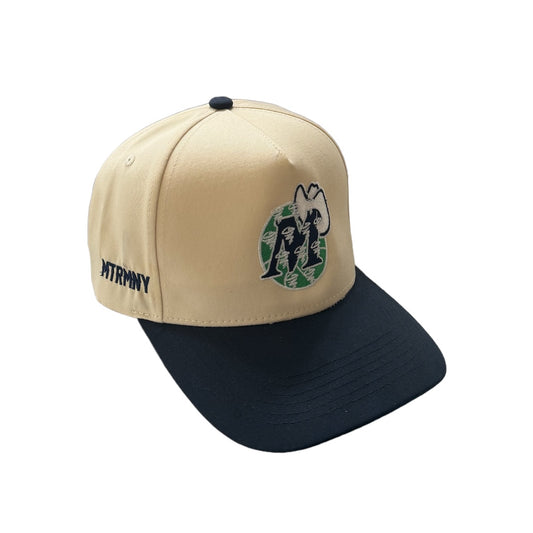 Matrimoney HOMETEAM Snapback - (White/Navy/Green)