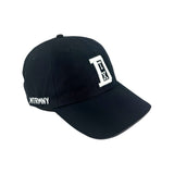 Matrimoney DTX Velcro Strap Dad Hat - Black/White