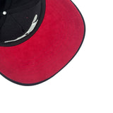 Suede - Matrimoney DTX Snapback Hat - (Black/White/Red Underbill)